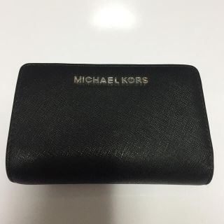 マイケルコース(Michael Kors)の⭐︎超特価⭐︎マイケルコース 二つ折り財布 ブラック(折り財布)