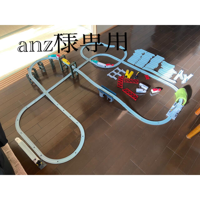 DAISO プチ電車線路セットおもちゃ キッズ/ベビー/マタニティのおもちゃ(電車のおもちゃ/車)の商品写真