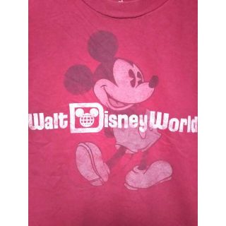 ディズニー(Disney)のディズニー by Hanes ミッキー Tシャツ　SS489(Tシャツ(半袖/袖なし))