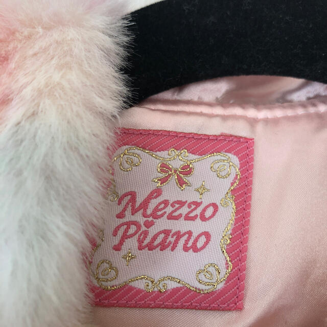 mezzo piano(メゾピアノ)のメゾピアノ　ポンチョ　女の子　ブランド キッズ/ベビー/マタニティのベビー服(~85cm)(カーディガン/ボレロ)の商品写真