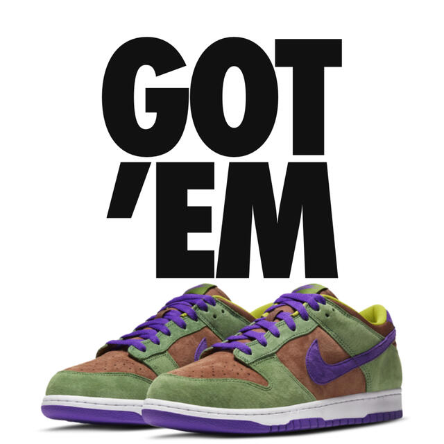 NIKE DUNK LOW SP "VENEER"靴/シューズ