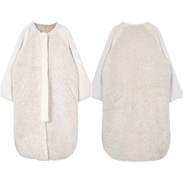 Ameri VINTAGE - 定価以下 完売 REVERSIBLE TWIN BOA COATアイボリーの通販 by うさこ's shop