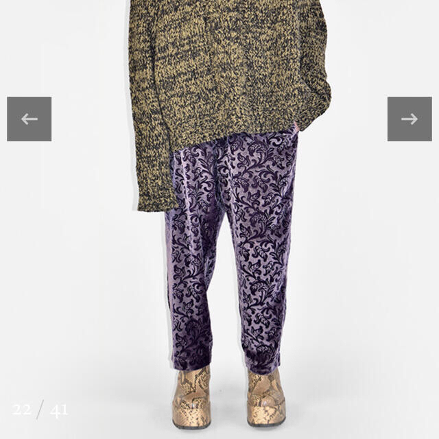 DRIES VAN NOTEN(ドリスヴァンノッテン)のDRIES VAN NOTEN 20AW PIENNY PANTS  メンズのパンツ(スラックス)の商品写真