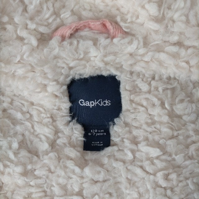 GAP Kids(ギャップキッズ)のGapkids  ピンクコート 120cm キッズ/ベビー/マタニティのキッズ服女の子用(90cm~)(コート)の商品写真