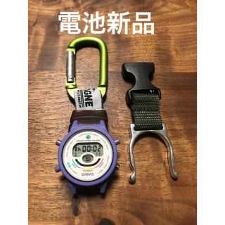 ベビージー(Baby-G)のBaby-g カラビナカスタム　電池新品　登山　G-SHOCK アウトドア(腕時計)