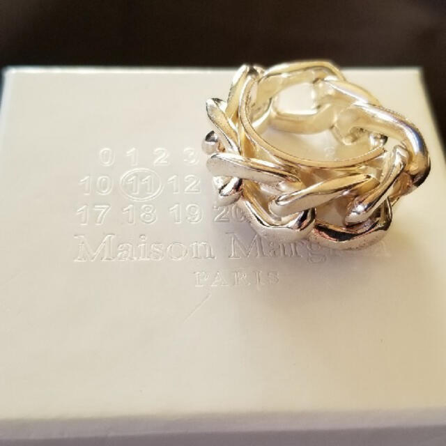 Maison Martin Margiela(マルタンマルジェラ)のmaison margiela chain ring リング メンズのアクセサリー(リング(指輪))の商品写真