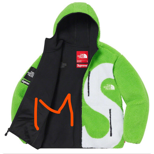 超人気高品質 TNF Supreme - Supreme S Jacket Fleece Logo ブルゾン