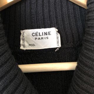 celine - オールド セリーヌ ニットカーディガン ニットガウンの通販 ...