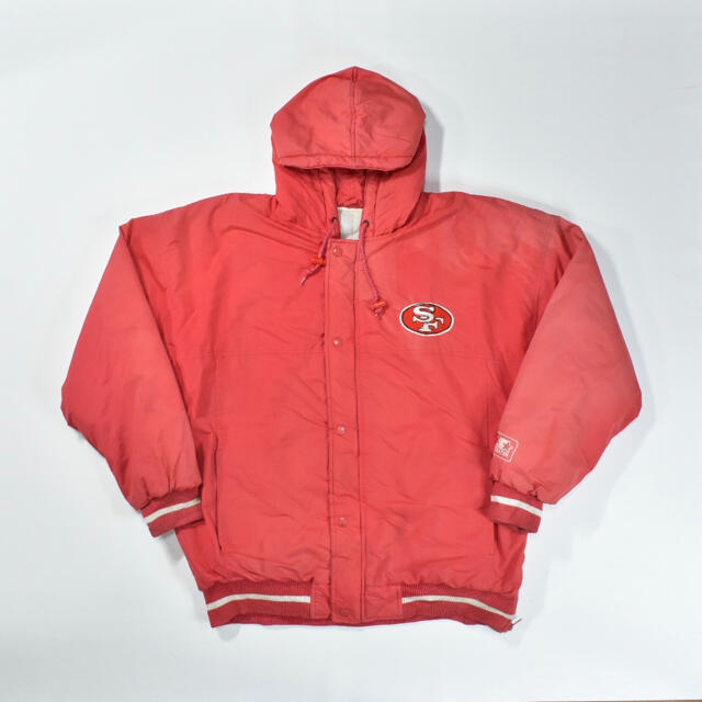 Reebok(リーボック)のピーナッツ様専用90s STARTER フォーティナイナーズ　49ers SF メンズのジャケット/アウター(ブルゾン)の商品写真
