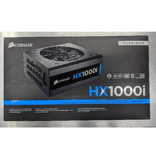 Corsair HX1000i 1000W Platinum 電源