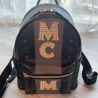 MCM スタッズロゴリュック