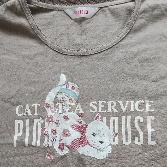 PINK HOUSE(ピンクハウス)のピンクハウス Tシャツ Lサイズ レディースのトップス(Tシャツ(半袖/袖なし))の商品写真