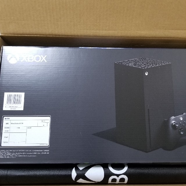 新品未開封品 XBOX SERIES X 本体 バッグ付き