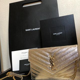 サンローラン(Saint Laurent)のレア＊ウォレット チェーン バッグ(ショルダーバッグ)