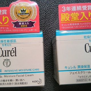 カオウ(花王)の花王キュレル潤浸保湿フェイスクリーム（40ｇ）2個セット(フェイスクリーム)