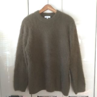 ユナイテッドアローズ(UNITED ARROWS)の☆美品☆ユナイテッドアローズ☆　カーキ色　ふわっふわのニット　メンズXL　(ニット/セーター)