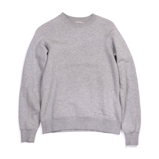 AURALEE【BACK WOOL SWEAT】