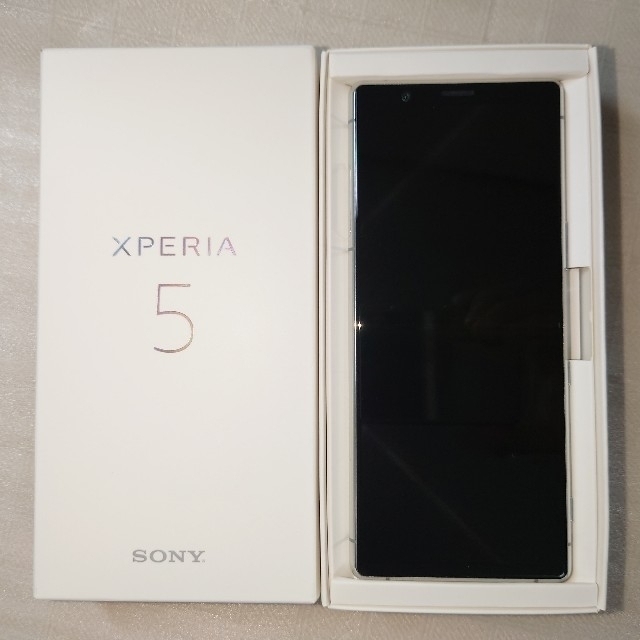 大きな割引 Xperia 国内版SIMフリー　J9260　グレー　傷あり XPERIA5 - スマートフォン本体