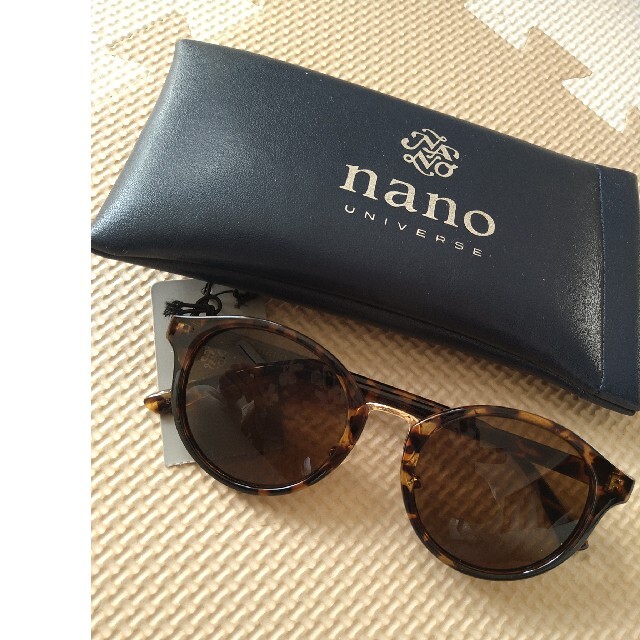 nano・universe(ナノユニバース)のサングラス　ナノ・ユニバース　新品タグ付き レディースのファッション小物(サングラス/メガネ)の商品写真