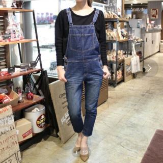 スピックアンドスパン(Spick & Span)の11OZ デニムサロペット (サロペット/オーバーオール)