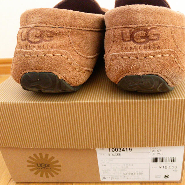 UGG(アグ)の「最終値下」美品　UGG ALDER 25cm正規品 メンズの靴/シューズ(スリッポン/モカシン)の商品写真