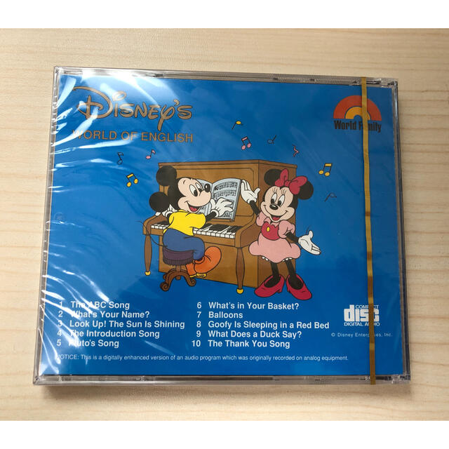 Disney 新品 ディズニー英語システム10曲cd ハンカチ セットの通販 By いずみ 二児のママ S Shop ディズニーならラクマ