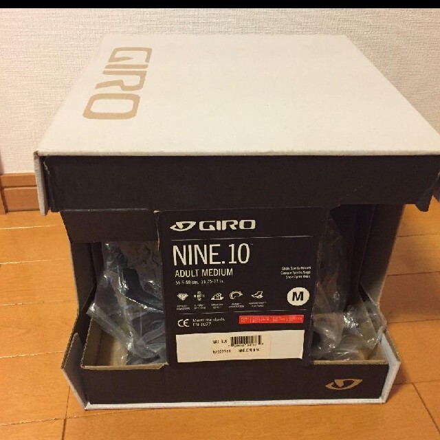 良品 GIRO  NINE.10  アジアンフィットサイズ  M(スノーボード