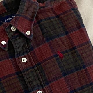 ラルフローレン(Ralph Lauren)のラルフローレン　長袖シャツ130 ネル生地   (ジャケット/上着)