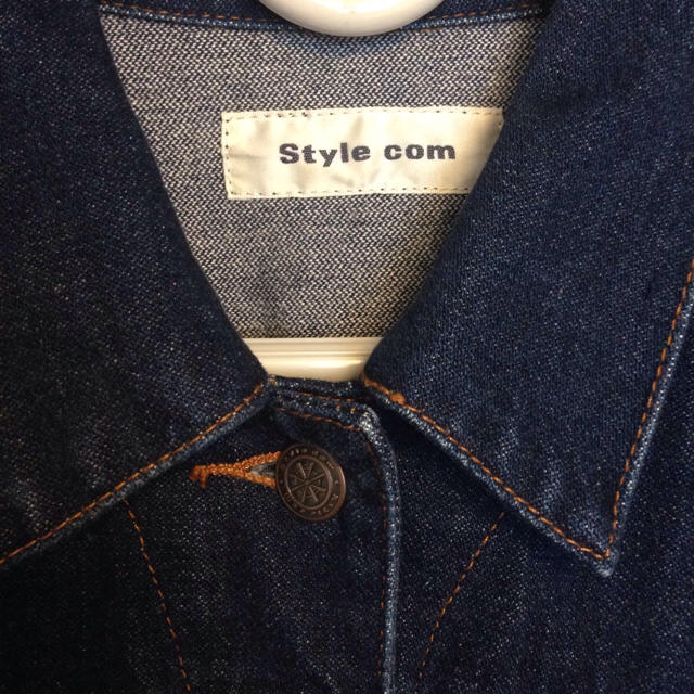 Style com(スタイルコム)のオンワード樫山 stylecom デニム レディースのジャケット/アウター(Gジャン/デニムジャケット)の商品写真