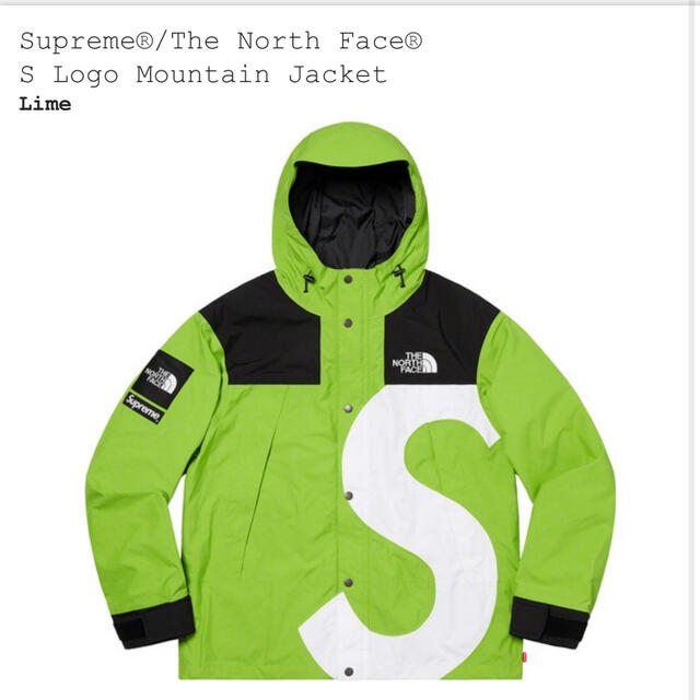 supreme north  face ブラック Lサイズ