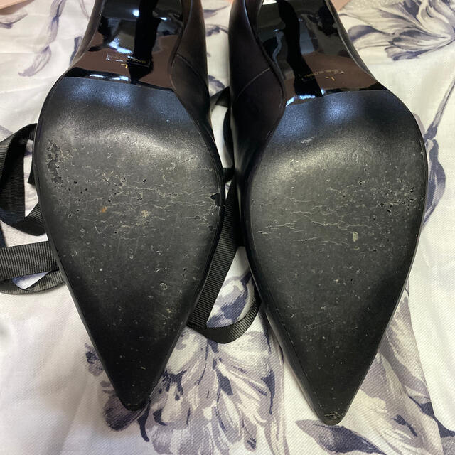 eimy istoire(エイミーイストワール)のエイミー リボンパンプス レディースの靴/シューズ(ハイヒール/パンプス)の商品写真