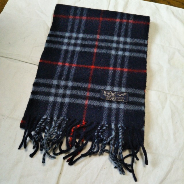 BURBERRY(バーバリー)のバーバリー　マフラー　キッズ　レディース　美品 キッズ/ベビー/マタニティのこども用ファッション小物(マフラー/ストール)の商品写真