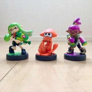 ニンテンドウ(任天堂)のスプラトゥーン amiibo 3体セット(アニメ/ゲーム)