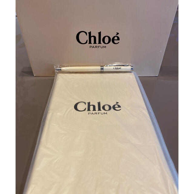 Chloe(クロエ)のChloe×MUSE オリジナルノートブック&ボールペン インテリア/住まい/日用品の文房具(ノート/メモ帳/ふせん)の商品写真