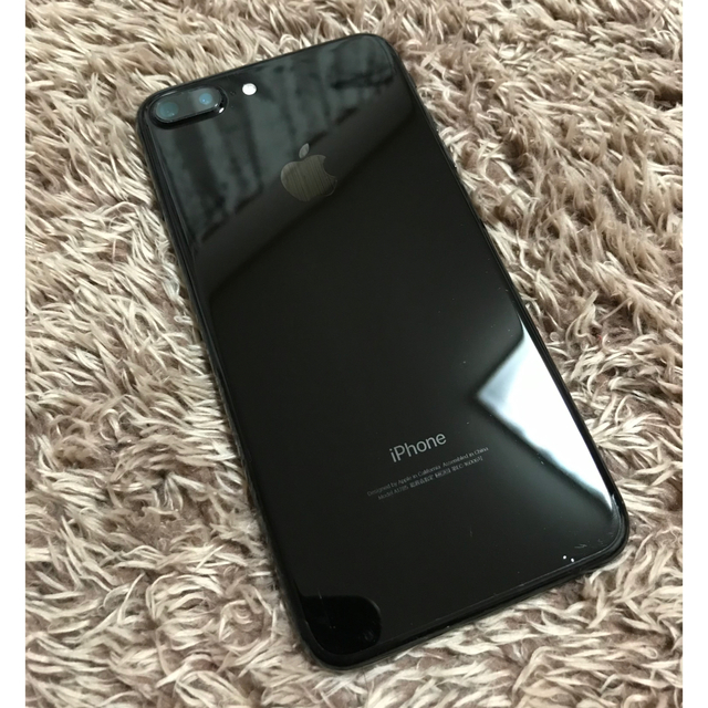 iPhone 7 Plus Jet Black 256 GB SIMフリースマホ/家電/カメラ