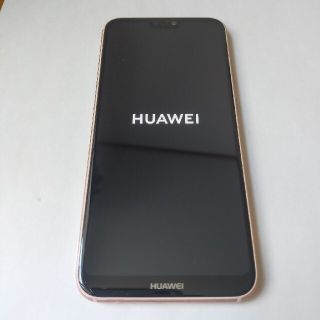 アンドロイド(ANDROID)の美品　再値下HUAWEI ファーウェイ　P20lite SIMフリー(スマートフォン本体)