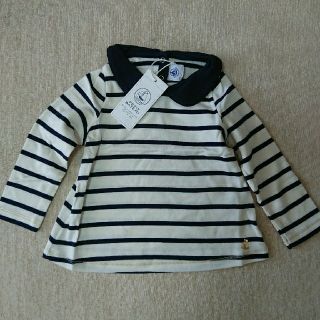 プチバトー(PETIT BATEAU)のプチバトーPETIT BATEAUカットソー18m81cm 80(Tシャツ/カットソー)