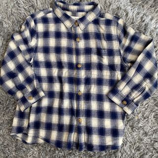 ザラキッズ(ZARA KIDS)の子供服☆チェックシャツ(ブラウス)