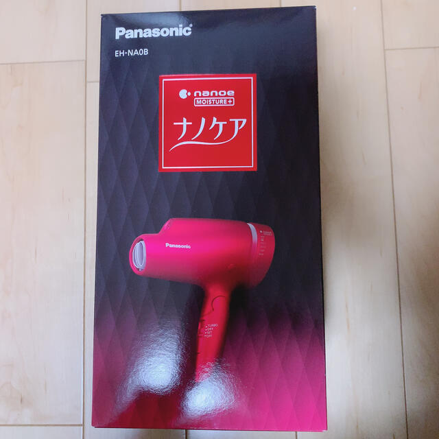 Panasonic ヘアードライヤー ナノケア（ルージュピンク）