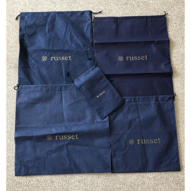 Russet(ラシット)のさとう様専用*russet ラシット 不織布ショップ袋 保管袋 レディースのバッグ(ショップ袋)の商品写真