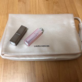 ローラメルシエ(laura mercier)の値引き！ローラメルシエ　コスメポーチ　新品未使用(ポーチ)