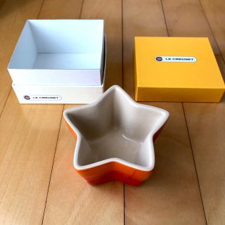 ルクルーゼ(LE CREUSET)のル・クルーゼ　星形　お皿　食器　ラムカン　ココット(食器)