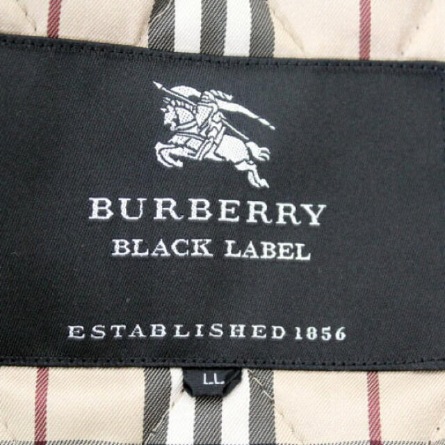 BURBERRY BLACK LABEL(バーバリーブラックレーベル)の【美品】バーバリー ブラックレーベル ライナー付き トレンチコート LL カーキ メンズのジャケット/アウター(トレンチコート)の商品写真