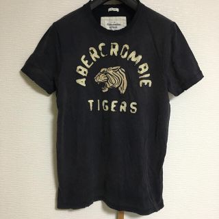 アバクロンビーアンドフィッチ(Abercrombie&Fitch)のアバクロンビー&フィッチ 黒 ネイビー タイガー Tシャツ(Tシャツ(半袖/袖なし))