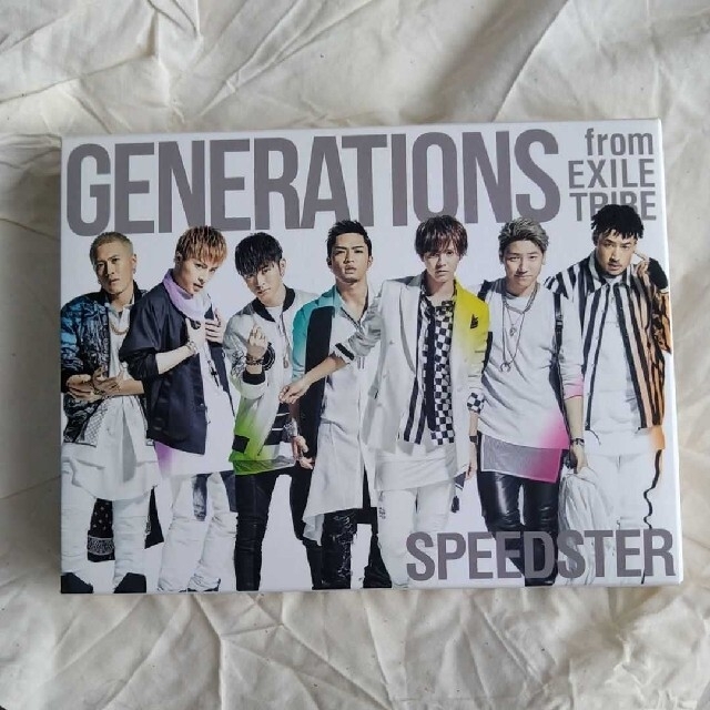 GENERATIONS(ジェネレーションズ)の〈初回生産限定盤〉「SPEEDSTER」GENERATIONS 　ＤＶＤ・ＣＤ エンタメ/ホビーのCD(ポップス/ロック(邦楽))の商品写真