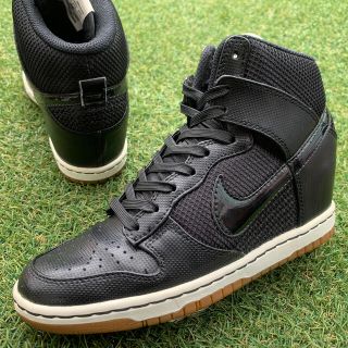 ナイキ(NIKE)の美品24 NIKE DUNK  SKY HI ナイキ ダンク スカイハイe573(スニーカー)