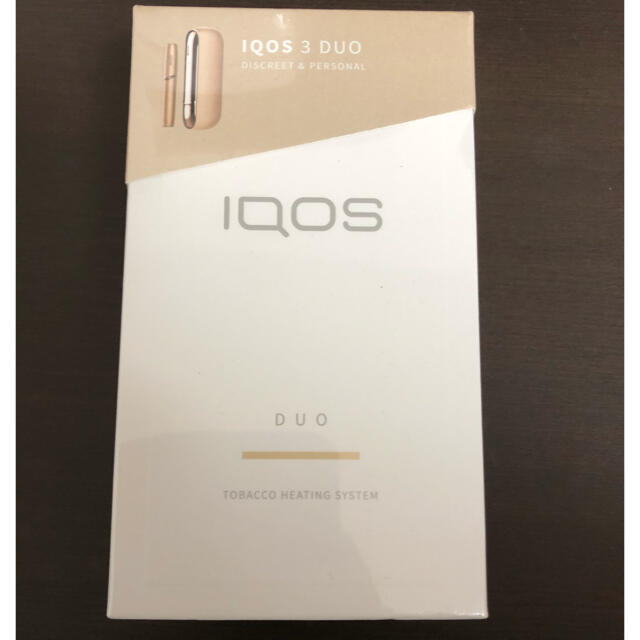 【未開封未登録】iQOS3 DUO ゴールド