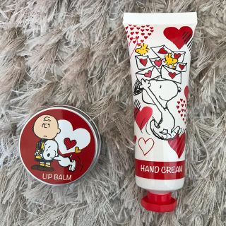 スヌーピー(SNOOPY)のゆうさん　専用　ハンドクリーム　リップバーム(ハンドクリーム)