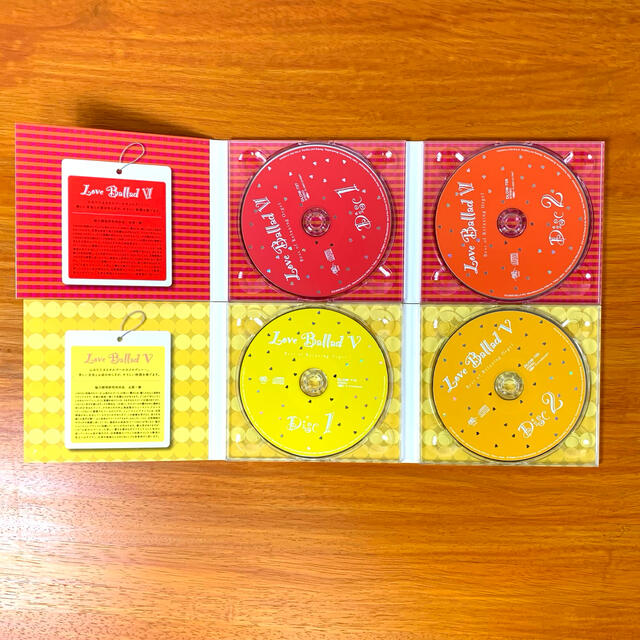 オルゴール　ラブソング集　Love Ballads V VI ２枚組セット エンタメ/ホビーのCD(ヒーリング/ニューエイジ)の商品写真