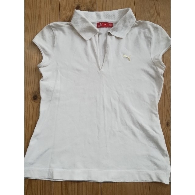 PUMA(プーマ)のプーマ　シャツ　レディースM レディースのトップス(シャツ/ブラウス(半袖/袖なし))の商品写真